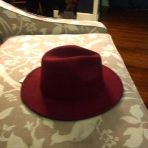 NWT Dark red hat